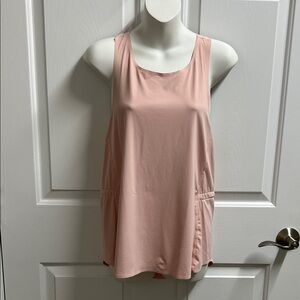 Zella Peach Tank Top Racer Back size medium M
